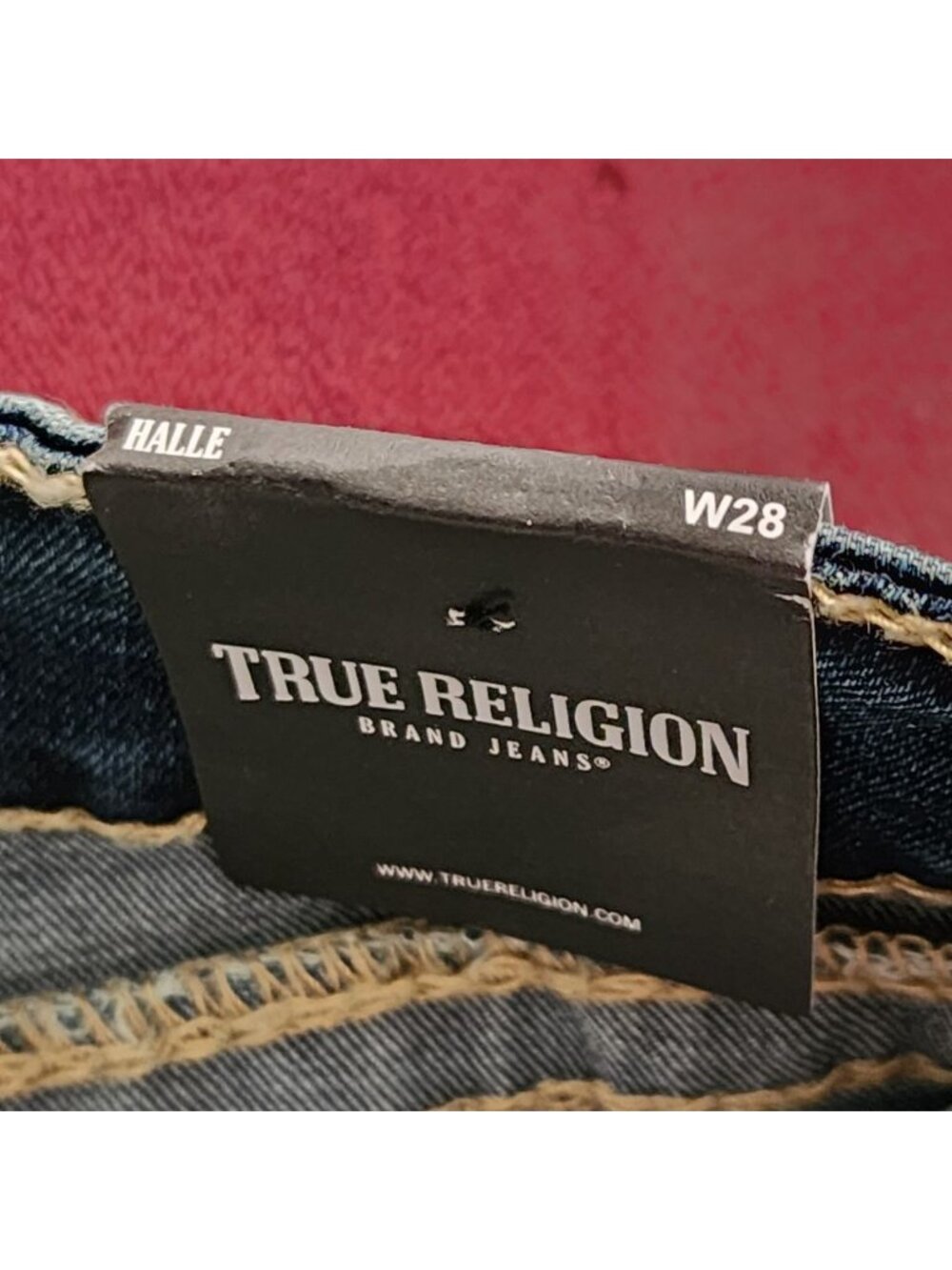 True Religion Women's Denim Jeans High Rise Super Skinny Blue Size 28 NWT - Picture 13 of 16